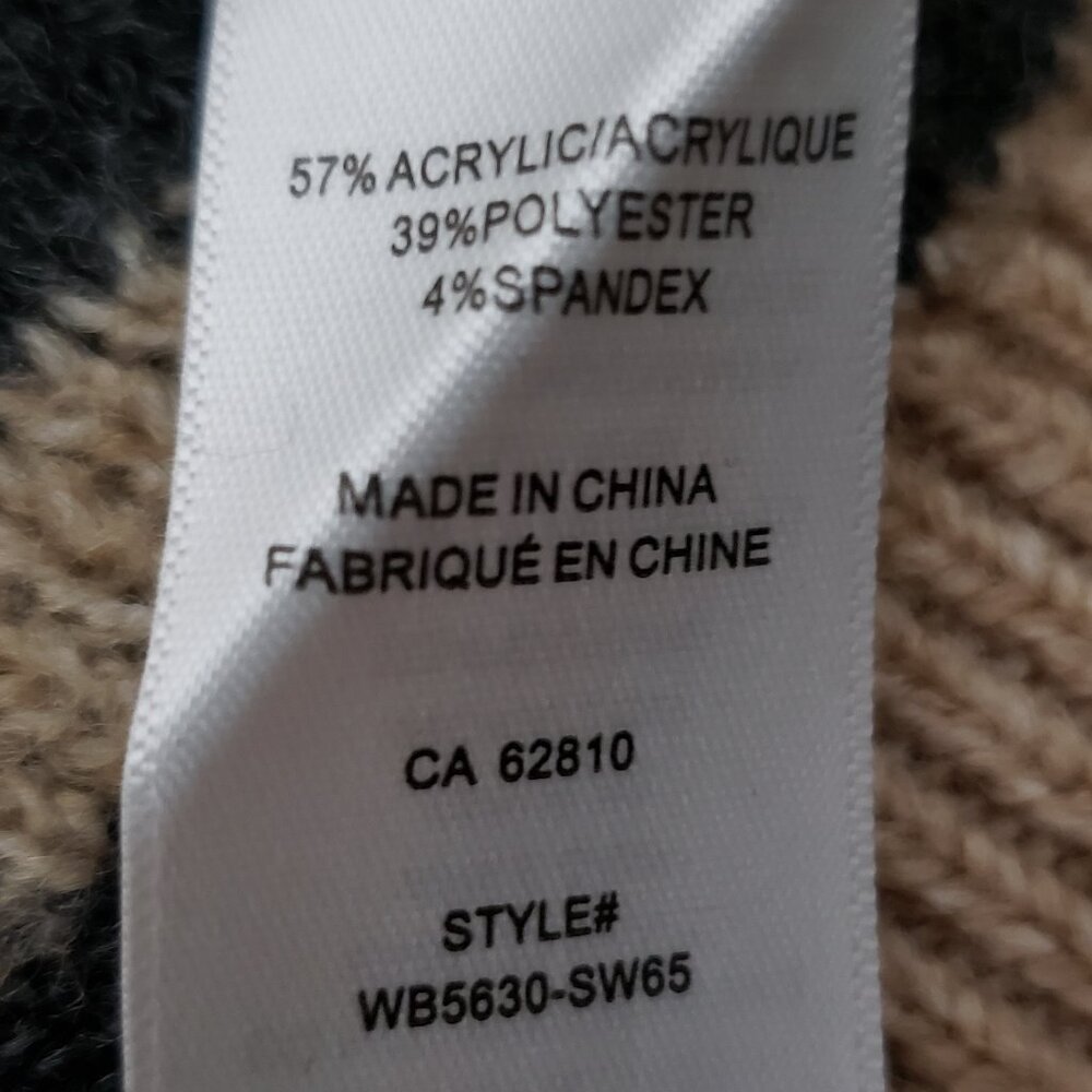 Ricki's Zebra Pattern Open Cardigan - Picture 6 of 7